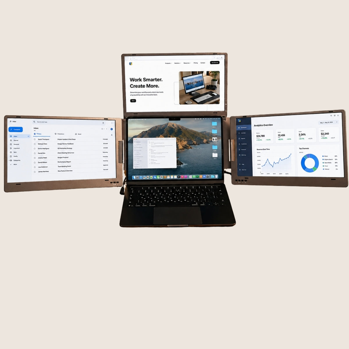 Quad-Screen S8
